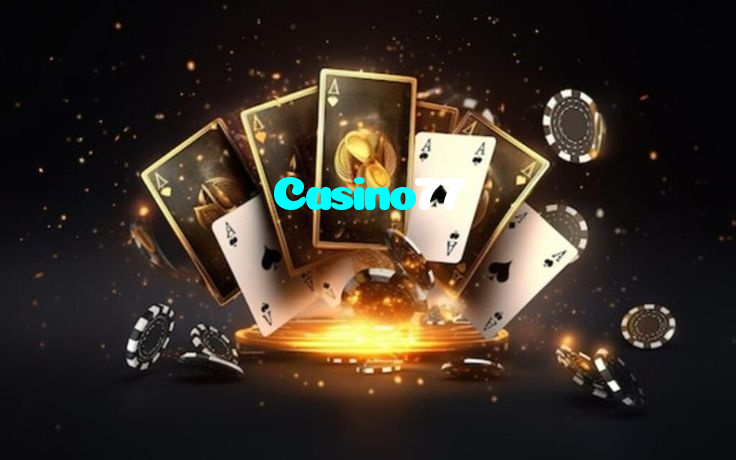 Casino77 casino presented on mobile device in Pakistan with slots and live games